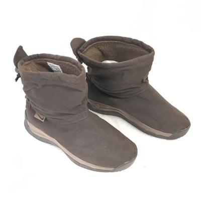 08 Chukka Moc Boots 7YW 25cm Brown 333689-221(USED)