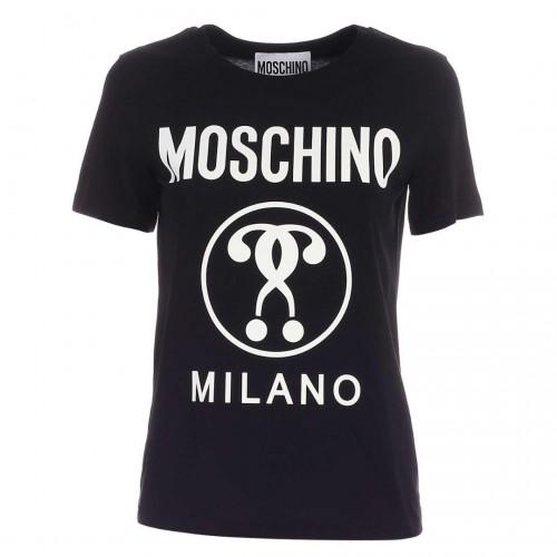 Moschino Mens Double Question Mark T-Shirt