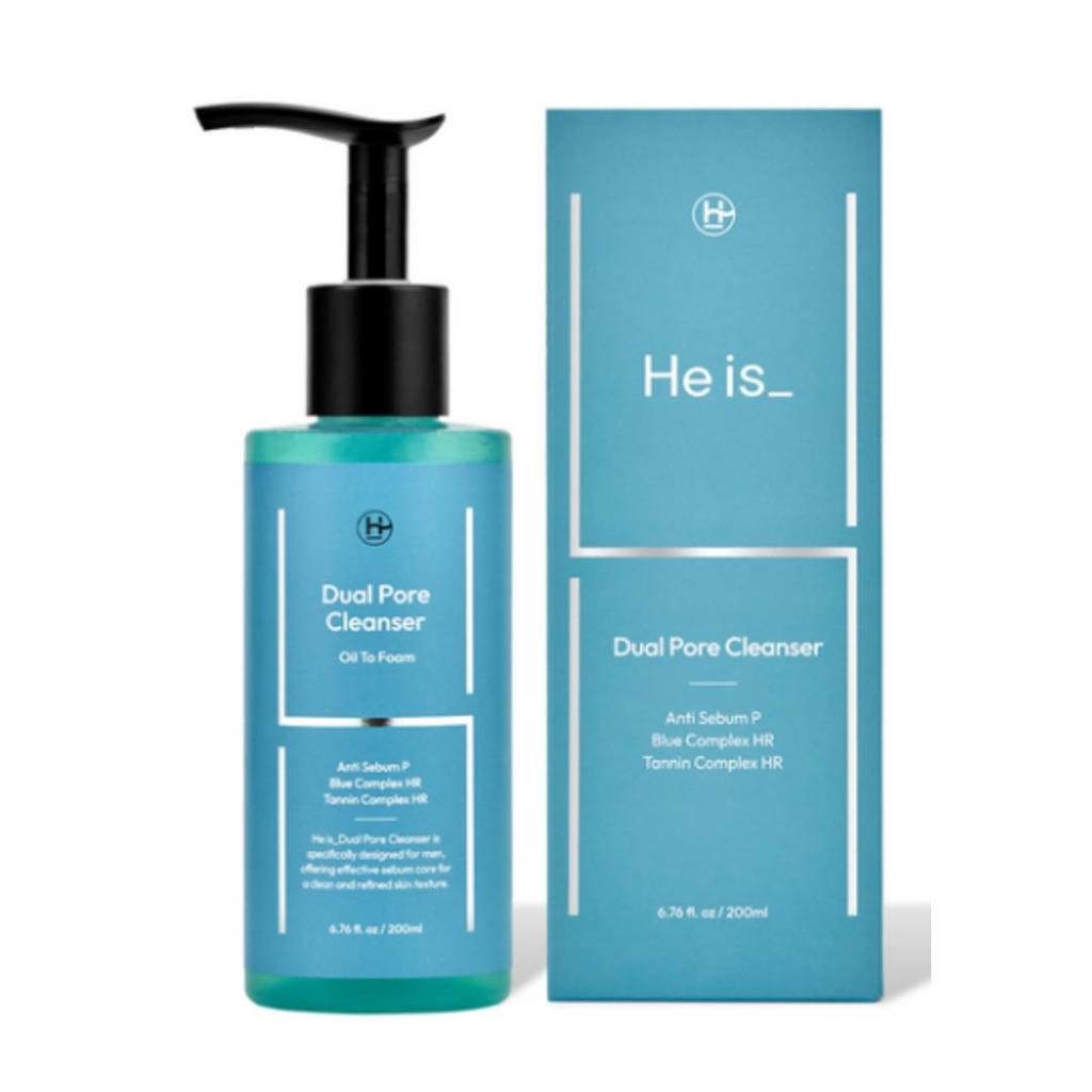HEAZ Dual Pore Cleanser — Men’s Pore & Blackhead Remover, 200 Ml, 1 Unit