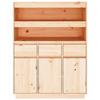 818215 vidaXL Buffet haut 89x40x116,5 cm Bois massif de pin