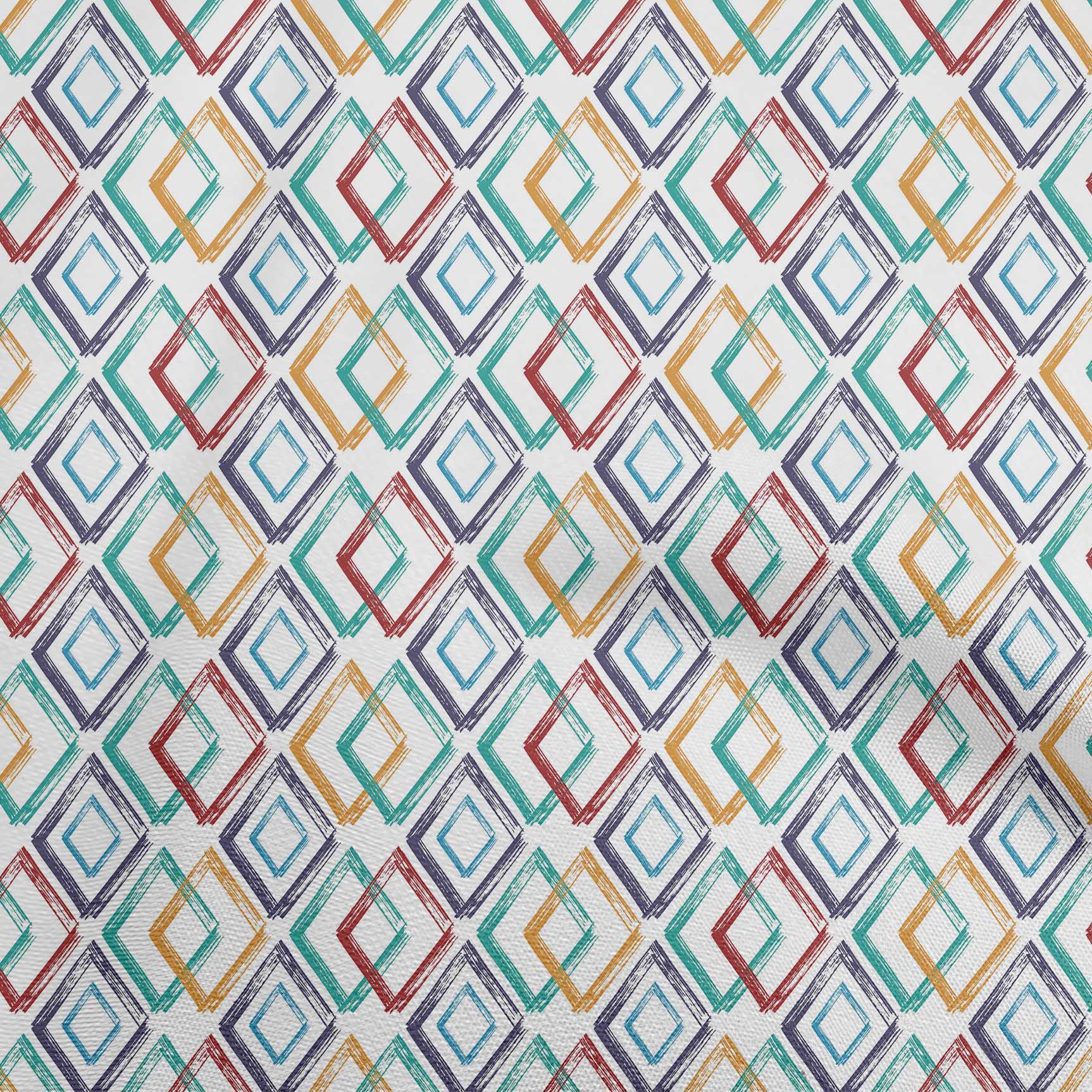 

oneOone Бавовняний поплін, блакитна тканина з геометричним малюнком із сухою щіткою Тканина для стьобання одягу своїми руками Тканина з принтом, 42 дюйми 42 Inch Wide - Viscose Chiffon жовтий