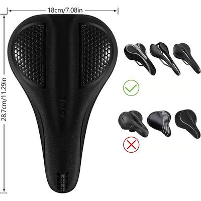 Lishi Weiche Silikon-Mountainbike-Sattelabdeckung