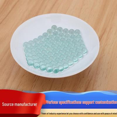 6mm Transparente Vollglas Murmeln Perlen für Spielzeug