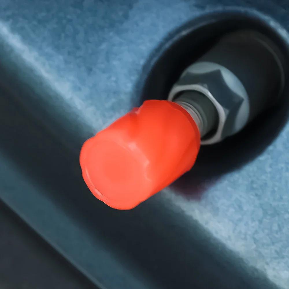 Car Tire Luminous Valve Caps Car Motorcycle Bike Wheel Valve Dustproof Protective Cover Car Tyre Night Glowing Decor Accessories