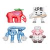 NEW  Game Steal a Brainrot 8pcs Figure  Sammy Jandel Esok Sekolah Strawberry Elephant  Cute Sammy Jandel Fans
