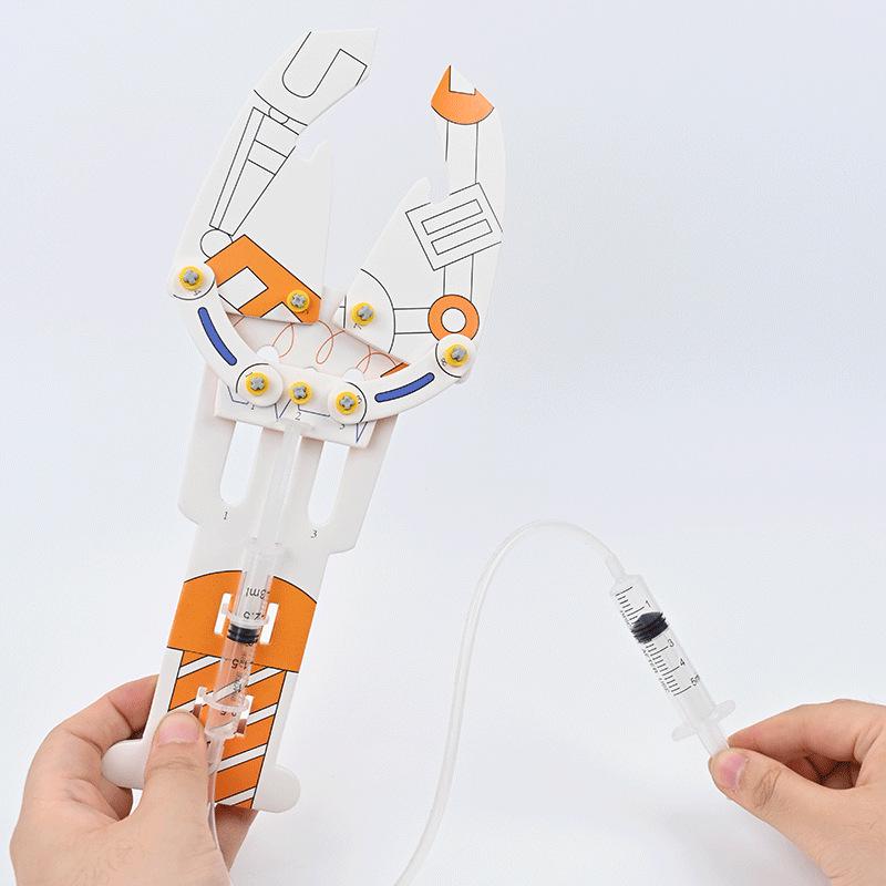 KT Board DIY Hydraulic Manipulator Kit - Educational Science Project & Teaching Aid