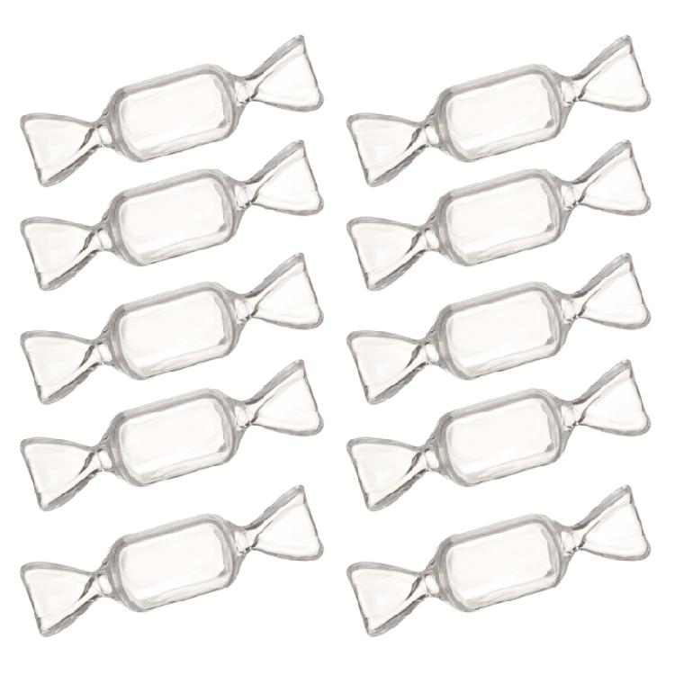 

Mini Clear Jewelry for Case for Storage of Small Items Jewelry Pills Pack of 10 1
