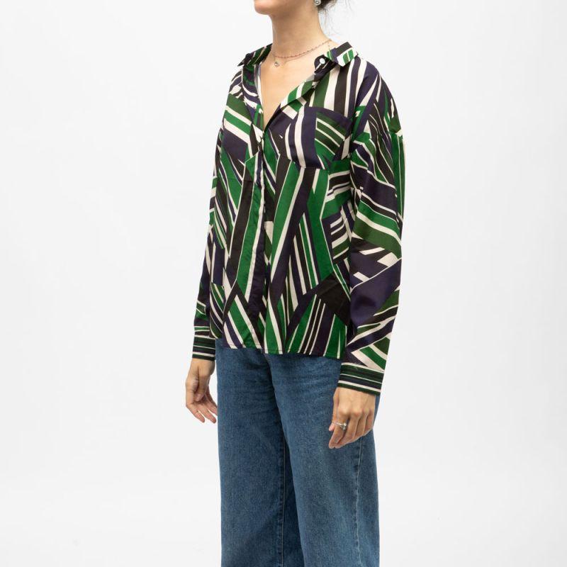 Graphic Print Blouse Chanice Woman LA PETITE ETOILE