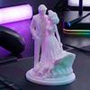 Figurina di Coppia Romantica Statua di Amanti Stampata in 3D con Abito da Sposo e Abito da Sposa Regalo per Anniversario San Valentino per Marito Moglie