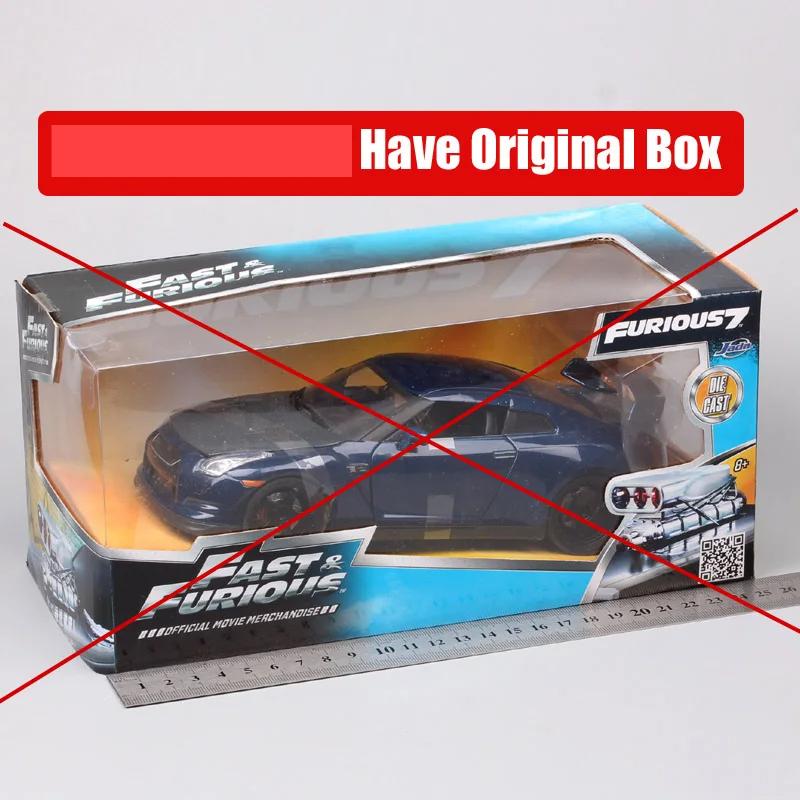 Classic 1:24 Scale Jada 2009 Nissan GT-R R35 GTR Nismo Diecast Vehicle Metal Muscle Grand Tourer Toy Sport Car Model Replicas