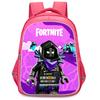 FORTNITE Cartoon Student Mochila Backpack, Dual Zipper Pockets, Lightweight Durable 16 Inch Kids Bag, for Boys & Girls Ages 6-12