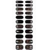 Halloween Full Nail Strips Full Nail Wraps Luminous Halloween Nails Stickers Gel Nail Strips Nails Art Decoration