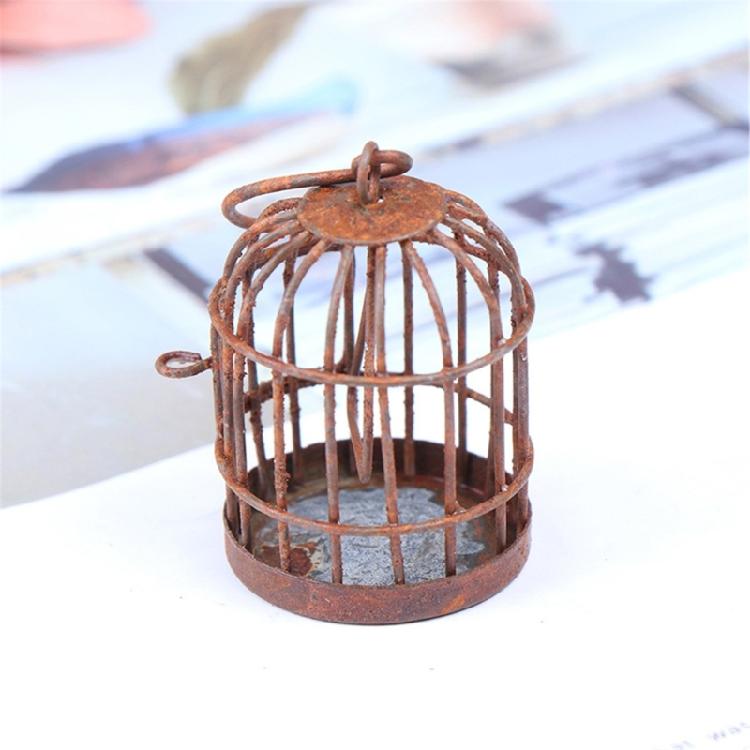 Iron Art Birdcage Decors Vintage Charm For Garden And Patio Succulent Display Iron Birdcage Vintage Model