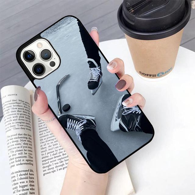 Ice Hockey Phone Case For iPhone 17 Air 14 15 16 16e 13 12 Max Cover For Apple iPhone 17 Air 11 Pro Max Plus Coque