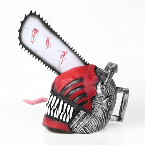 

[EVOLUTER] Chainsaw Man Cosplay Mask Halloween Goods Pochita Prop (Mask)