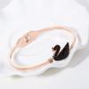 Bracciale versione coreana popolare per il pendolarismo quotidiano bracciale ad apertura a molla semplice bracciale femminile versatile alla moda personalizzato semplice