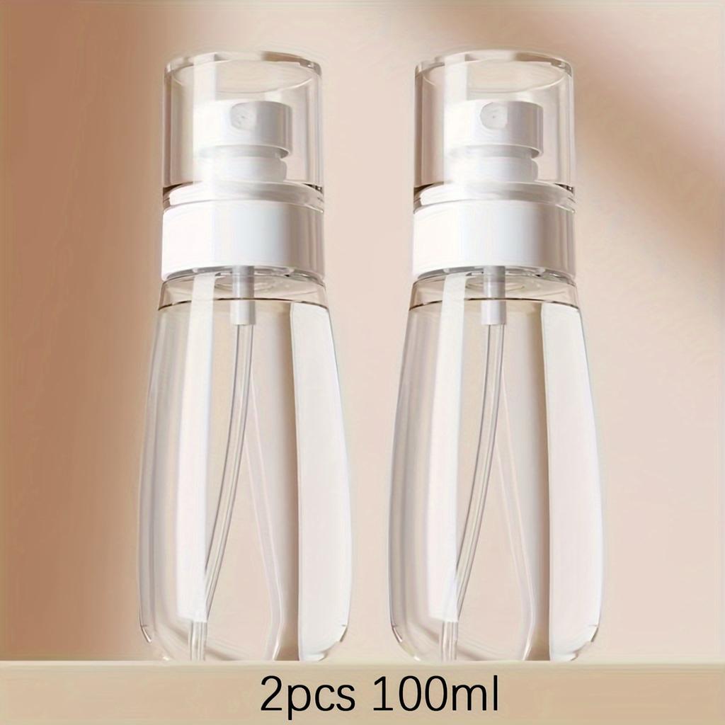 2/4pcs Portable Clear Spray Bottles Travel Refillable Container for Perfume Cosmetic Dispenser Home Salon Beauty Essential Tool