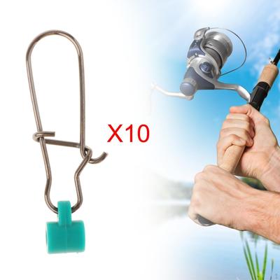 10 Pieces Fishing Line Sinker Slides Accessories Compact Tool Easy Quick Change