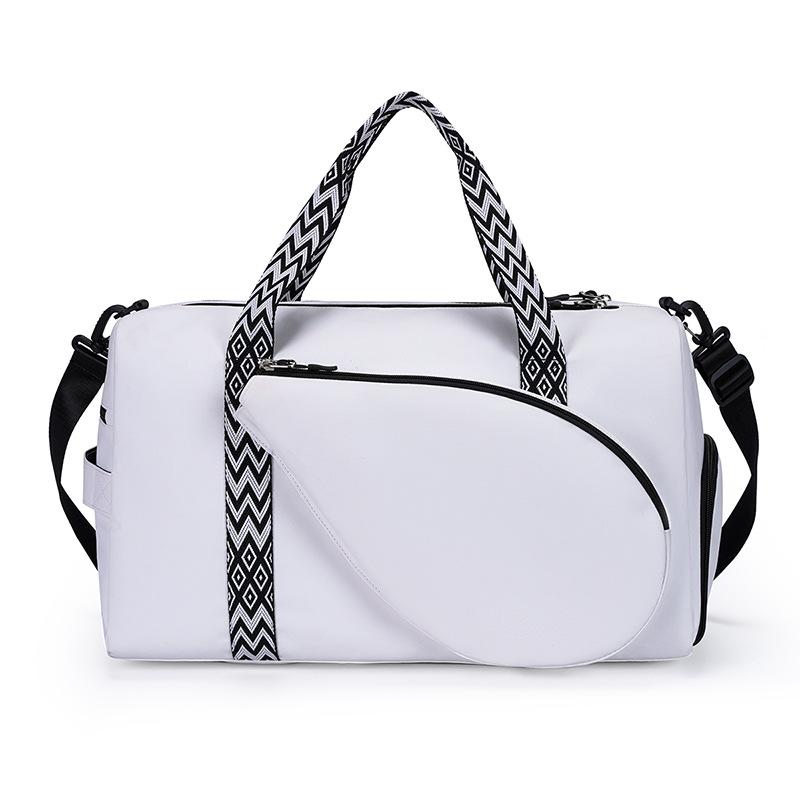

Men s and women s outdoor sports badminton hand luggage bag dry and wet separation sports fitness yoga bag shoe compartment сніг білий колір