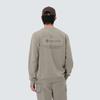 SNOWPEAK Woven Patch Sweatshirt Fog Gray (S25FMFHT24)