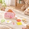 Wooden Bread Maker Toy Interactive Warmer Play Set EN71 Certified