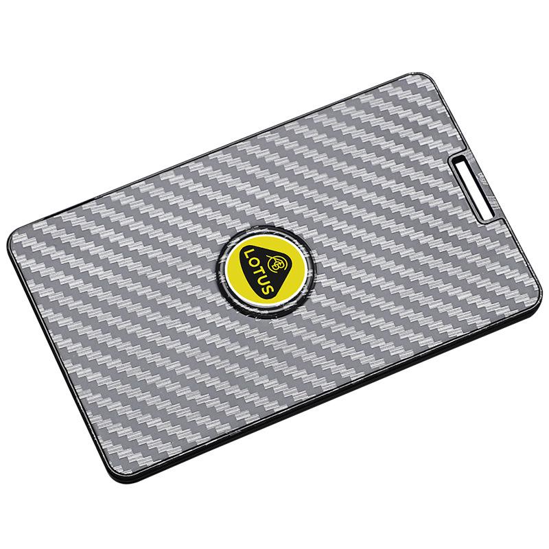 Lotus ELETRE/EMEYA Blumiger NFC-Kartenhalter Kohlefaser Autoschlüssel-Etui