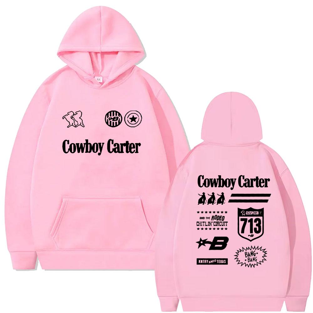 Beyonce Cowboy Carter Tour Hoodies Fan Gift Men Women Fashion Oversized Hooded Tracksuit Male Vintage Casual Hoodie