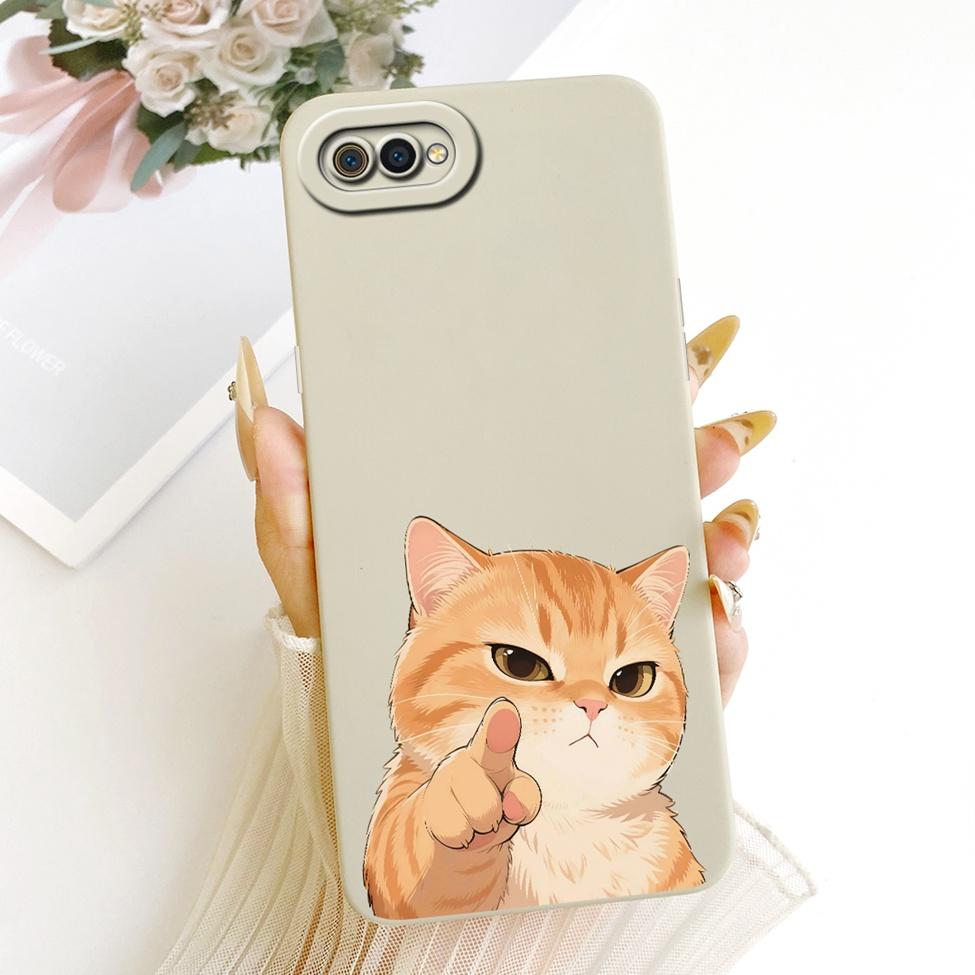 For Realme C2 Case Cover Silicone Luxury Fashion Cool Kawaii Cute Painted Phone Casing RMX1941 RMX1945 RMX1943