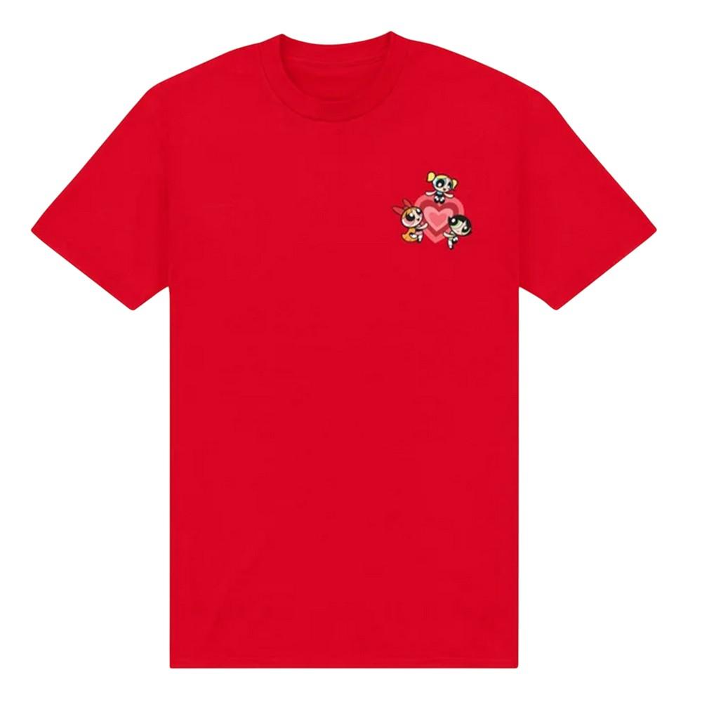 The Powerpuff Girls Unisex Adult Chest T-Shirt