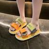 Fashion Women Slippers Fashionable Graffiti Platform Slippers Women Summer Beach Sandals Thick Bottom Slip-On Slide Women Shoes