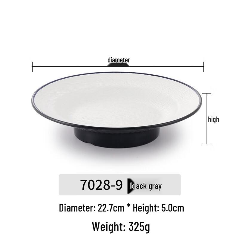 Yicang Japanese Style Melamine Serving Plate