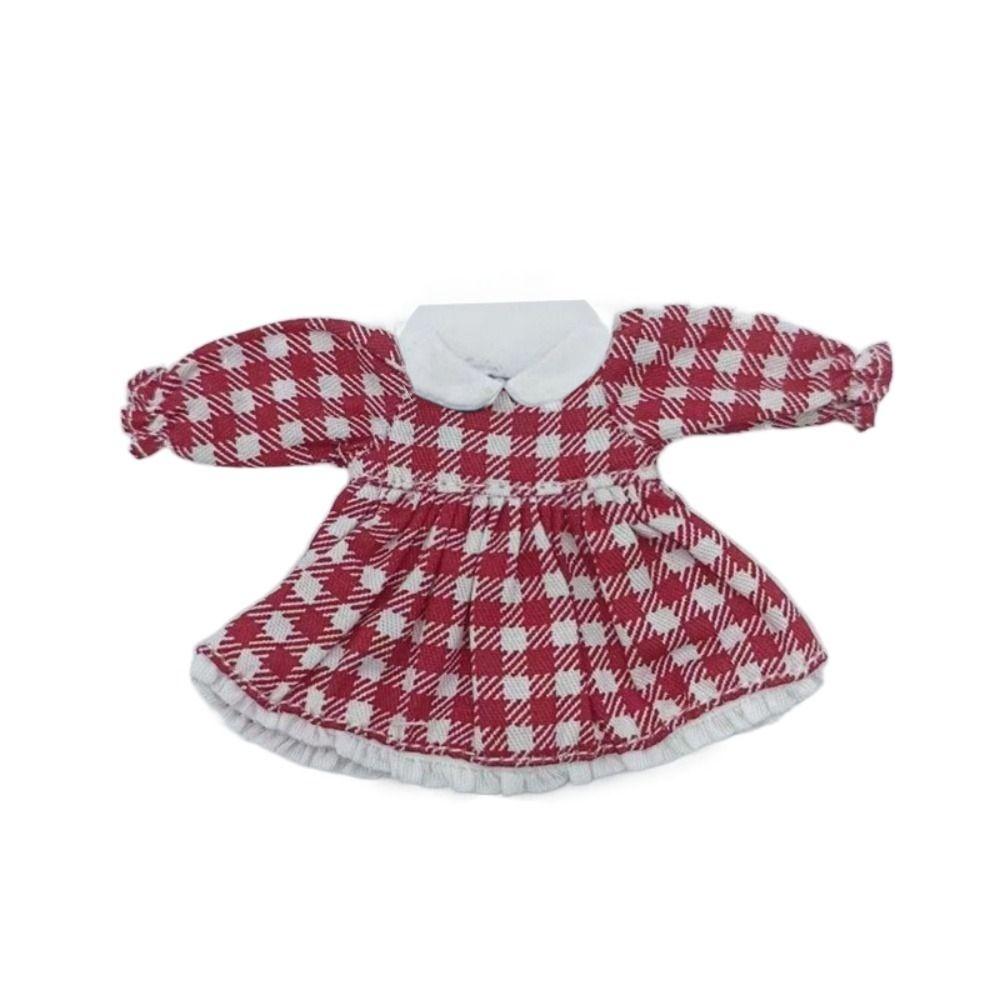 Lotus Leaf Sleeve Doll Clothes Casual Wear Obitsu11 Dresses Dolls Accessories OB11 Skirt 1/12 Bjd