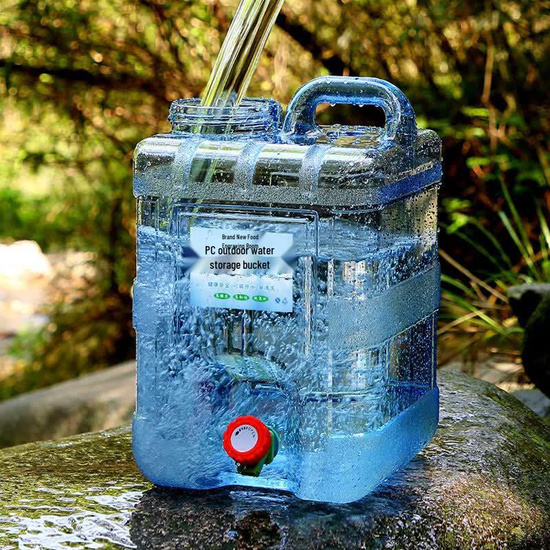 Outdoor Portable Water Storage Tank with Faucet