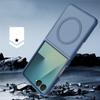 Smoke Case for Samsung Galaxy Z Flip 8, Skin Touch, for MagSafe, Blue