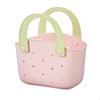 Beach Bag Handbag Portable Basket Tote Stylish Lightweight And Spacious with Large Storage