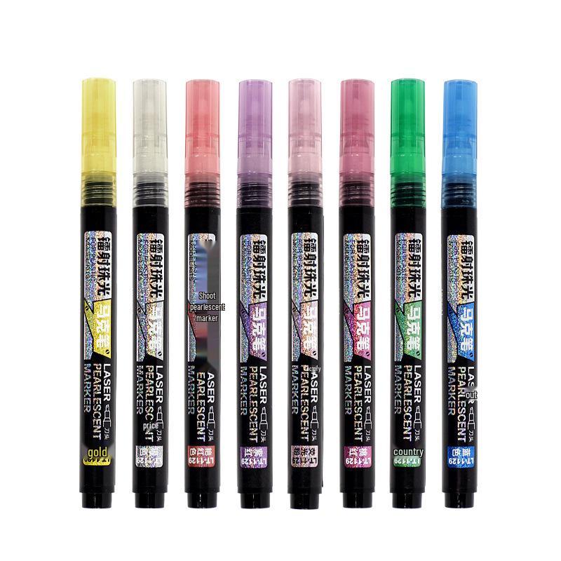 Pearlescent Oil-Based Marker for Model Painting & Graffiti - Gundam Color Correction & Touch-Up Pen