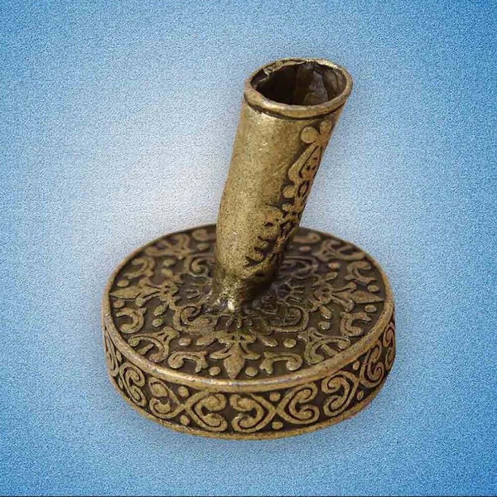 Pen Accessories Stainless Steel Round Pen Holder Pen Organizer Holder Fountain Feather Pen Stand