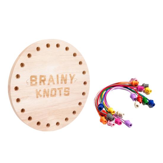 1 Set Seilentwirrungsspiel für Kinder, verdrehte Seilknoten, Herausforderungsbrettspiel, Logikdenken, interaktives pädagogisches Spielzeug zum Abhängen elastischer Seile