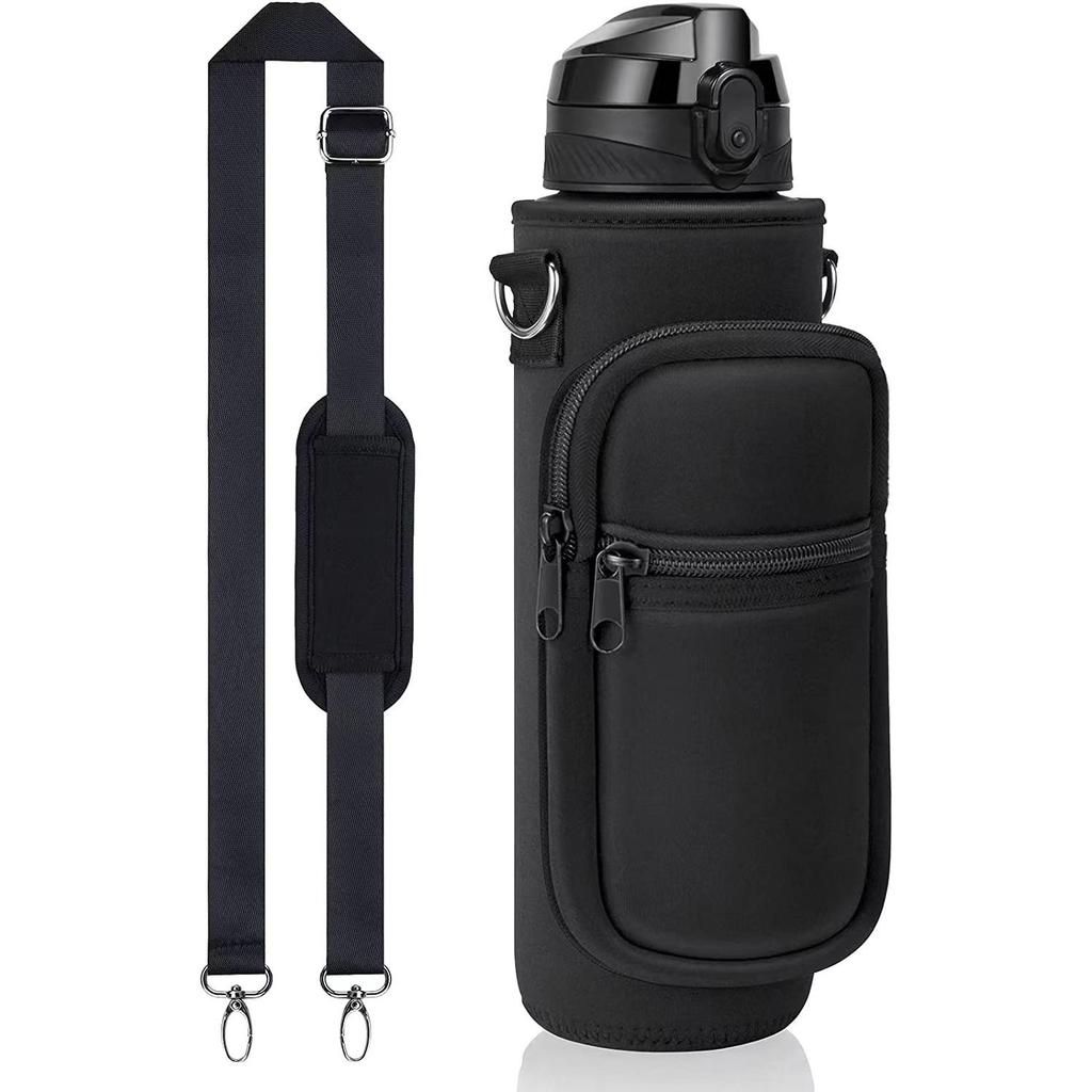 outdoor sports Water Bottle Carrier Bag Bottle Pouch Holder Adjustable Shoulder Hand Strap Sports Water Bottle Accessories
