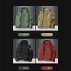Winter Multiple Pockets Man Coats Loose Leisure Solid Windproof Tops New Man Coat Autumn Coats Man