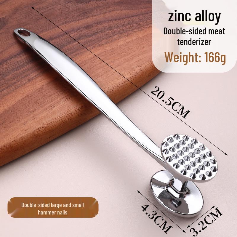 Double-Sided Kitchen Meat Tenderizer & Steak Hammer