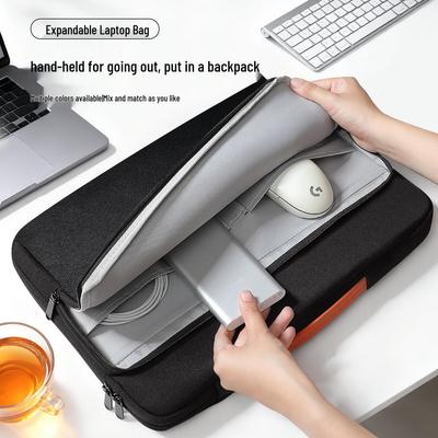 Sac pour ordinateur portable rétractable antichute 14"-15,6" avec rembourrage airbag