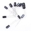 125pcs Electrolytic Capacitor Assortment Kit Set 1uF.2200uF 25 Values, Miniature, Popular,  , Packed In Plastic Bags, Suitable for