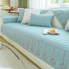 Four Seasons Sofa Cushion Embroidered Non-Slip Simple Modern Nordic Fabric Craft General Cushion Sofa Cover Cover Cloth