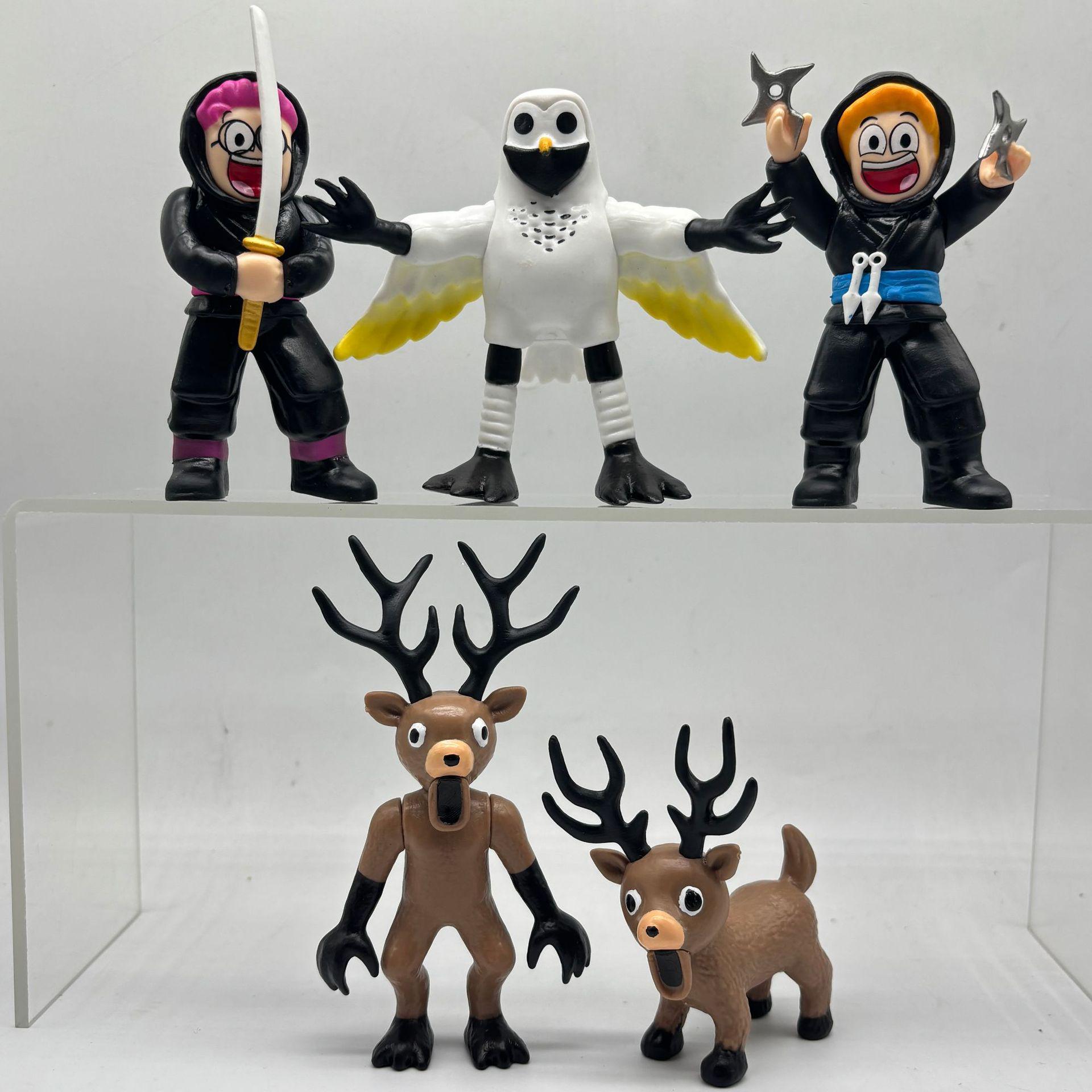 99 ночей в лесу: Игровой олень Roblox Плюшевая игрушка 7-9CM