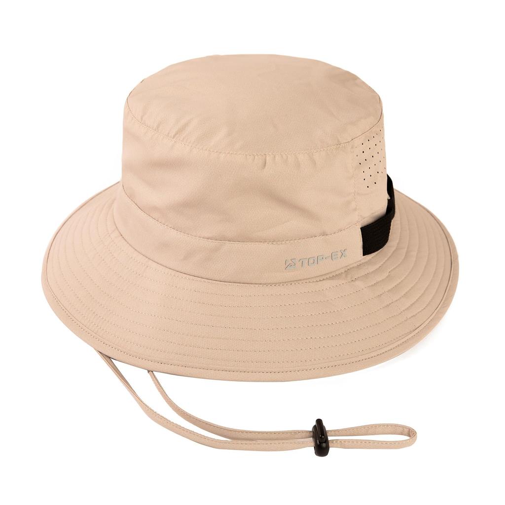 Fishing Golf Outdoor Hiking Safari Hat Adventure Hat Foldable Boonie Hat Stylish Fishing Hat UV Protection Sun Hat Hat Detachable Chin Strap Spring