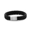Frank1967 Genoa Leather Bracelet Black 7Fb-0200