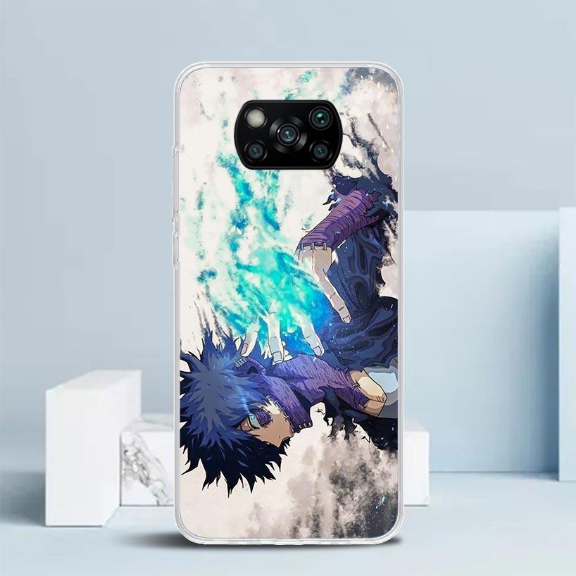 My Hero Dabi Bnha Phone Case For Xiaomi Poco F7 Ultra X5 X6 X7 Pro M7 Redmi 15C 15 13C 13 12C 12 10C 10 10A 9 9C 9A 9T Cover Poc