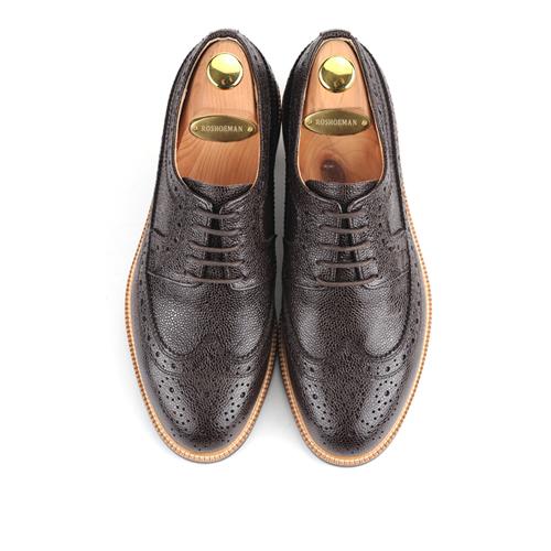 Roshoeman 7015 Derby Wing Tip Bam-O-Ple