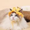 Simpatico Raffinato Cappello da Gatto Elastico Autunno Inverno Cappello per Animali Domestici Cuccioli Gattini Cappello Lavorato a Maglia Accessori per Gatti Decorazione Oggetti di Scena per Feste Servizio Fotografico
